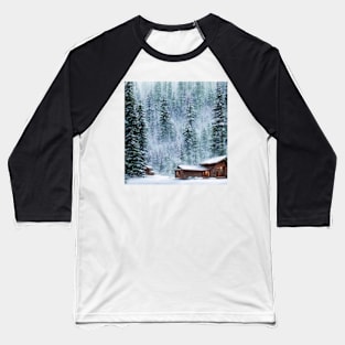 Snow Land Baseball T-Shirt